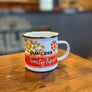 Sam’s Toasty Tipple Enamel Mug