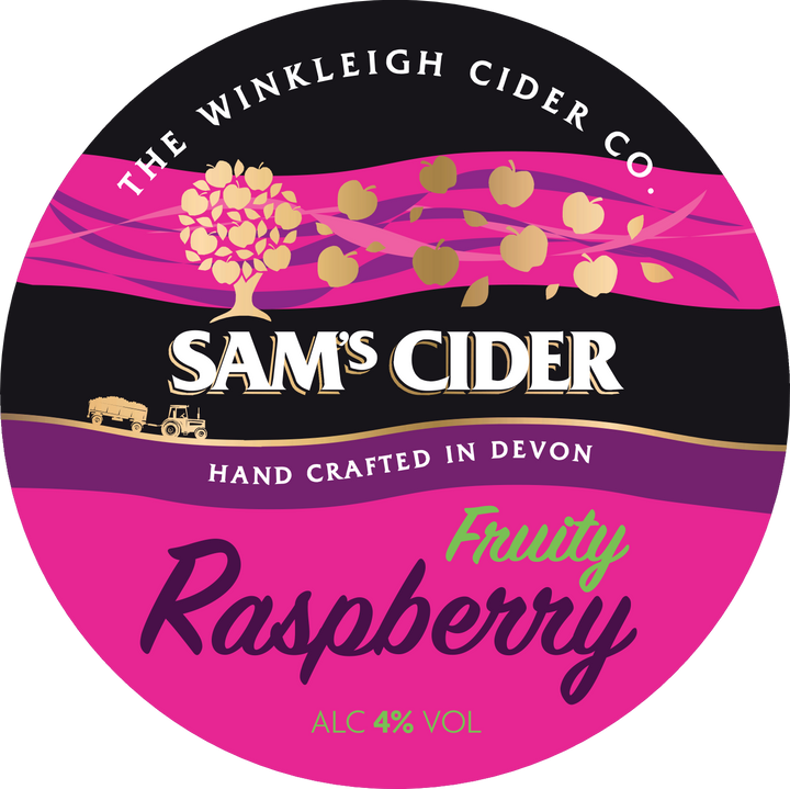 Sam’s Fruity Raspberry  Cider (20L Box) 4% ABV