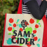 Sam's Cider Jute Tote bag
