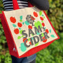 Sam's Cider Jute Tote bag