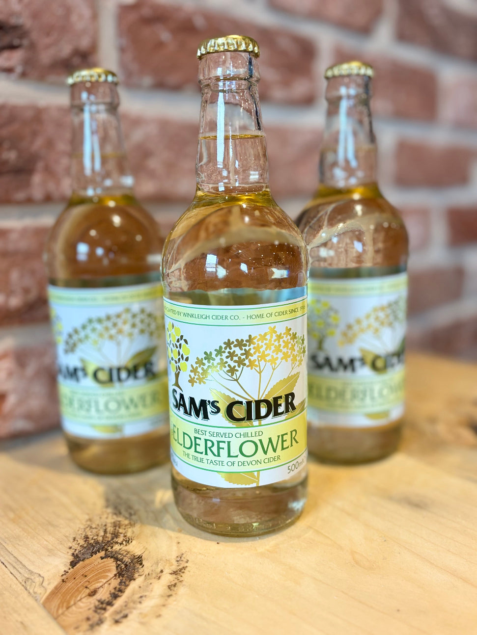 Sam's Elderflower 500ml (Case of 12) 4% - Sam's Cider