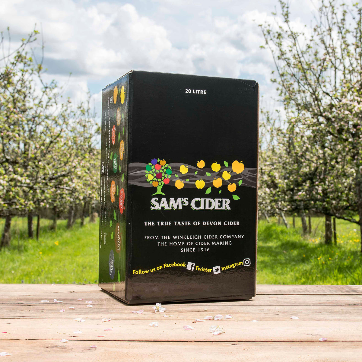 Sam’s Traditional Medium Cider (20L Box) 6% ABV – Sam's Cider