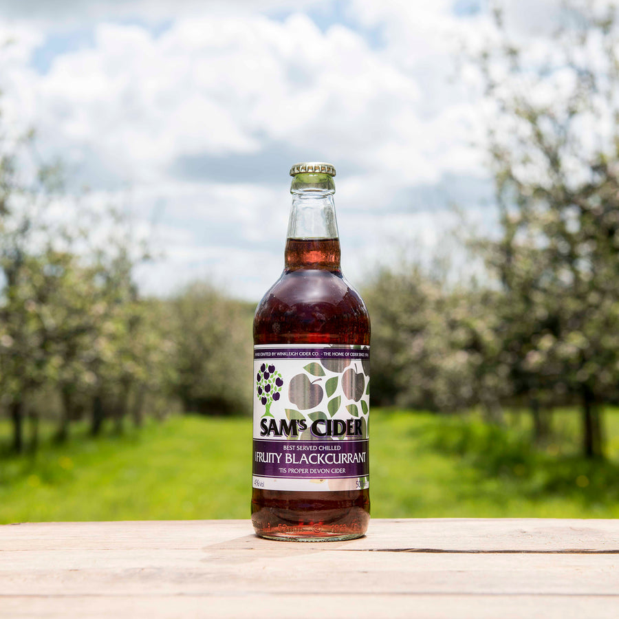 Sam’s Cider with Blackcurrant 500ml (case of 12) 4% ABV
