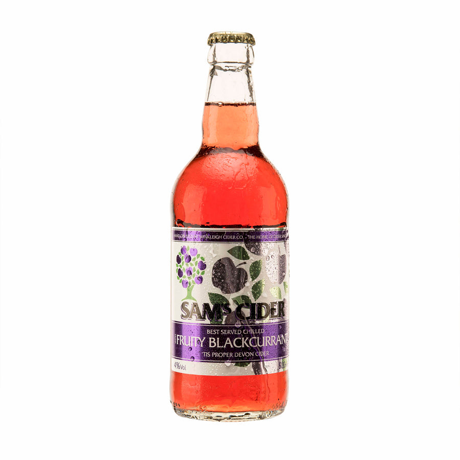 Sam’s Cider with Blackcurrant 500ml (case of 12) 4% ABV