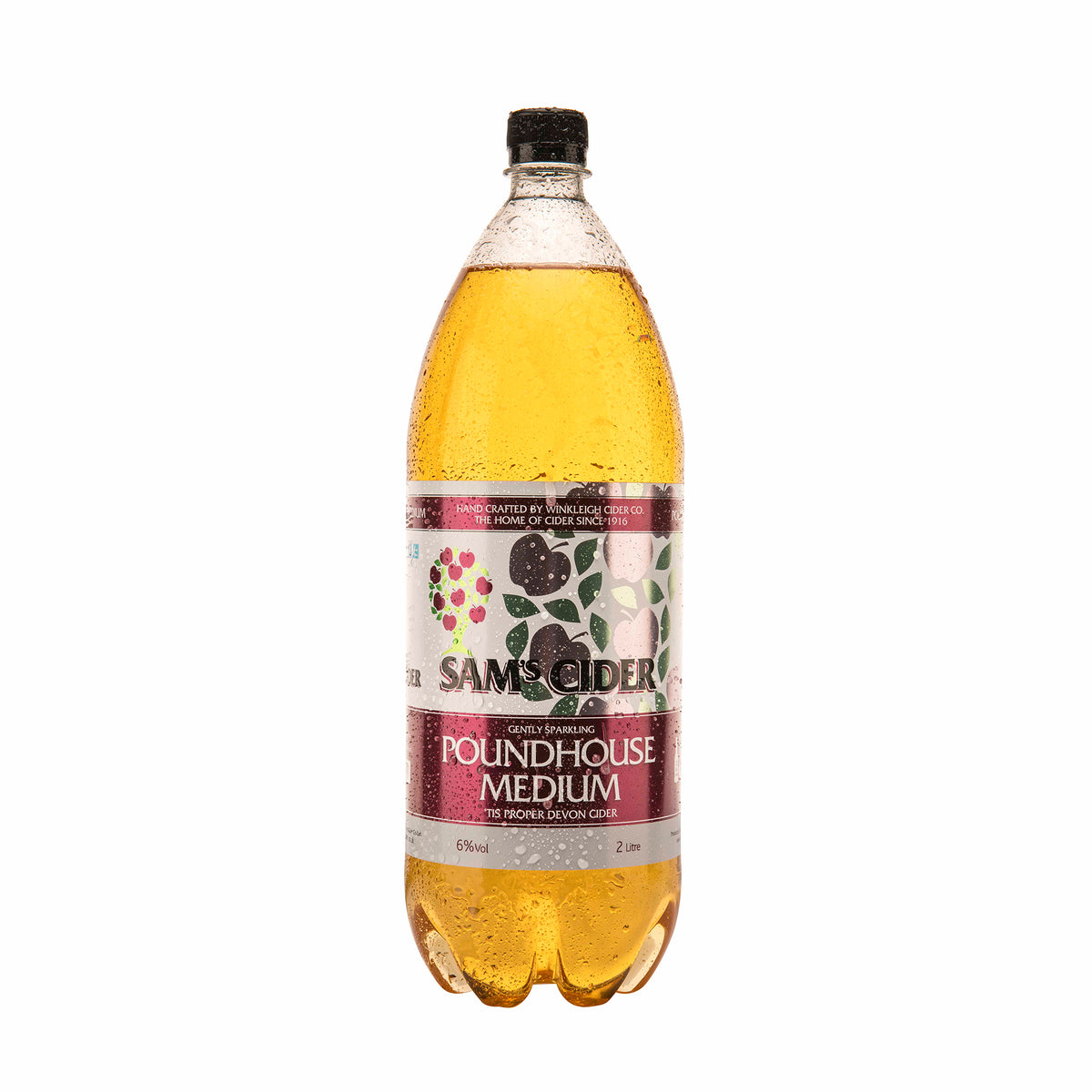 Sam’s Poundhouse Medium (6 x 2 litre bottles) 6% ABV – Sam's Cider