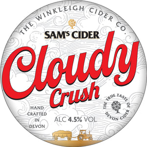 Sam's Cloudy Crush Cider (20L Box) 4.5% ABV